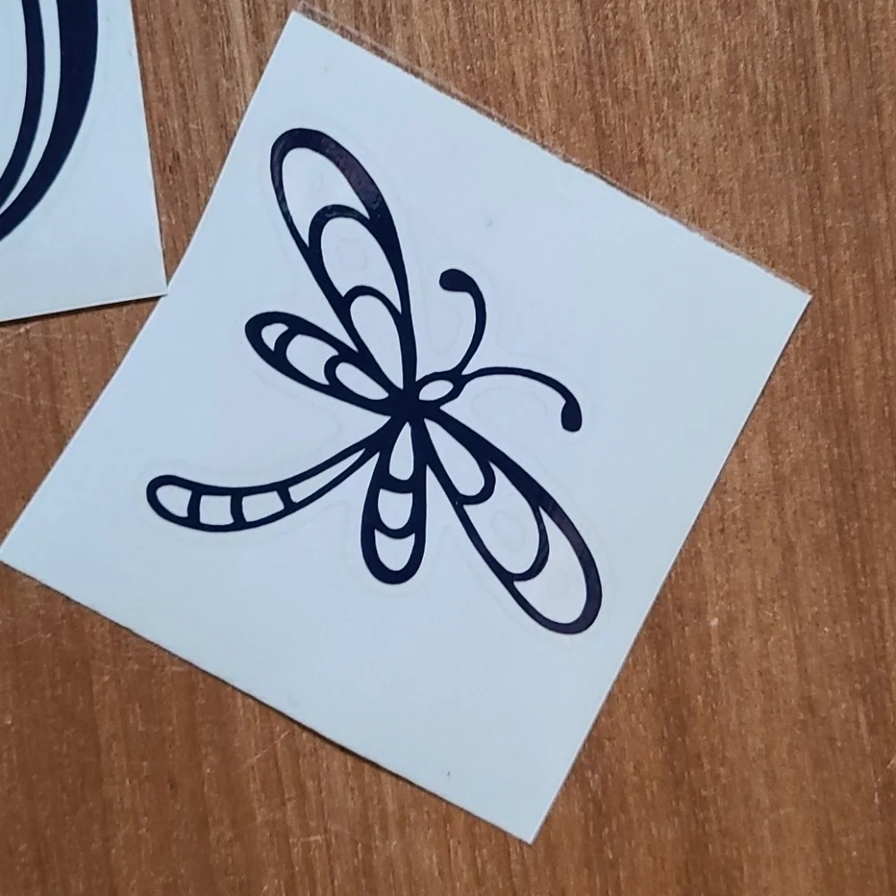 Set of 3 Permanent car decals